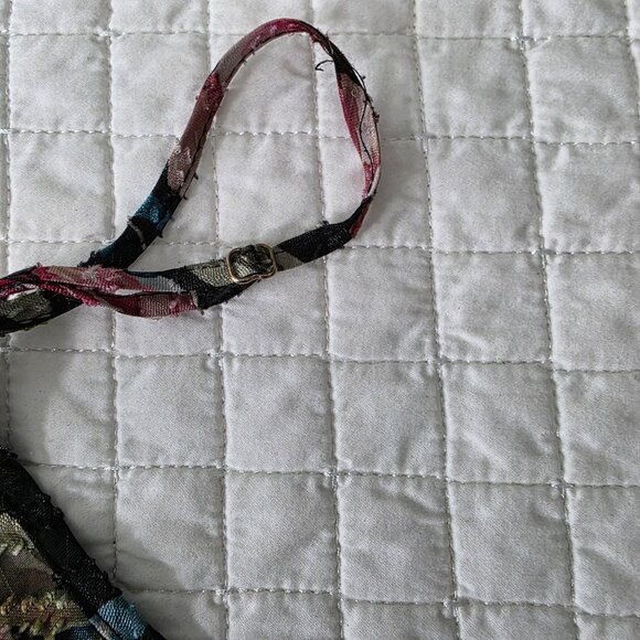 Amanda Uprichard Floral Maxi Dress With Twist Front & Spaghetti Straps M - Picture 6 of 11